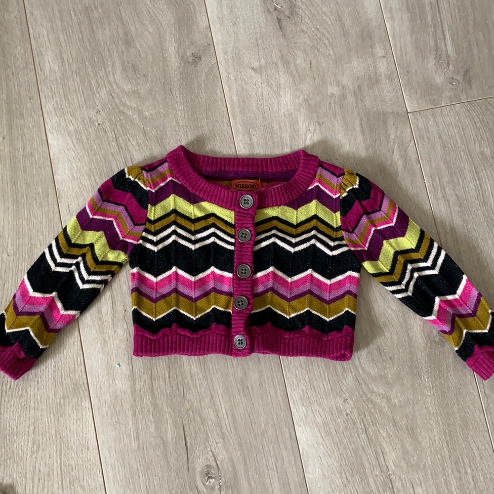 Missoni sweater size 6-12 months EUC